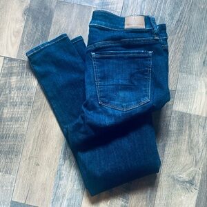 American Eagle Outfitters High Rise Jeans - Dark Blue